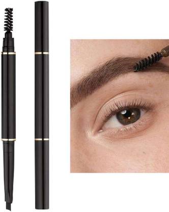 SHENYCOLORS New 2 in 1 Eyebrow Pencil with eyebrow Brush for get matte look eyes