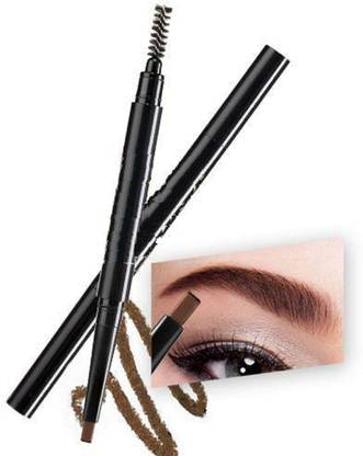 AGLEY 2 IN 1 EYEBROW PENCIL SHADE BROWN LONG LASTING PACK OF 1