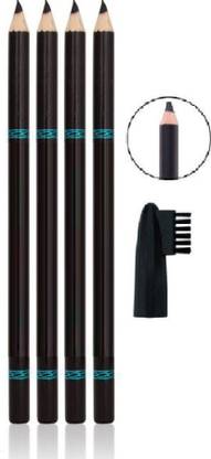tanvi27 best Smudge-proof black eyebrow pencil pack of 4