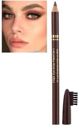 JANOST Magic Eye Brow Artist Long Lasting Automatic Eyebrow Pencil & Brush Brown