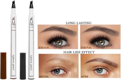 ADJD Natural Looking Eyebrows Black & Brown