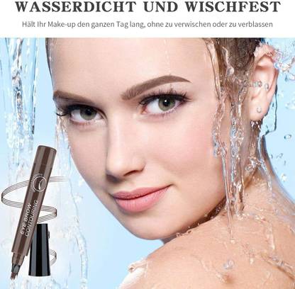 manasona 4D Eyebrow Microblading Pen Creates Natural Brow Makeup