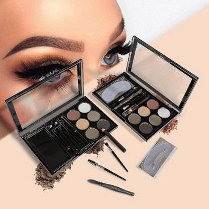 REIMICHI Spoolie, Eyebrow Pencil, Eyebrow Stencil, Hair Plucker & Angular Brush (Palette)