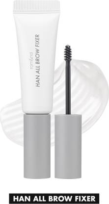 Rom&nd Han All Brow Fixer | Clear Korean Eyebrow Gel - Sets & Holds Brows All Day