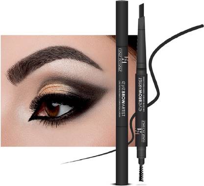 Half N Half Eye Brow Artist Long Lasting Automatic Eyebrow Pencil & Brush