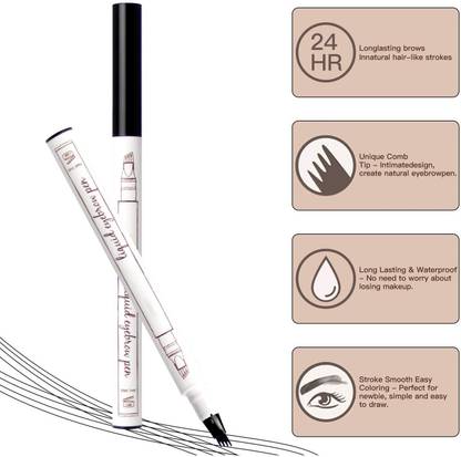 MYEONG Best Eyebrow Pencil with a Micro-Fork Tip Applicator