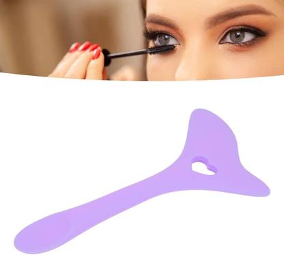 LACASA BEAUTY CARE 4 in 1 Silicone Eyeshadow Eyebrow Stencils, Multifunction Eyeliner Tool (Purple) Eyebrow Stencil