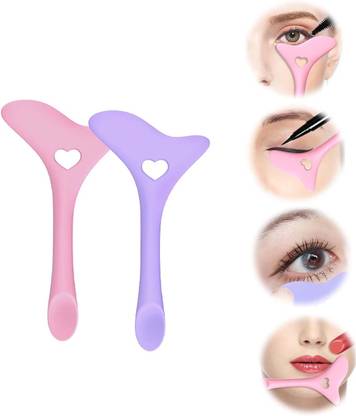 Miss Hot Eyeliner Stencils Winged Tip Eyeliner Aid Reusable Smoky Eyeshadow Eyebrow Stencil