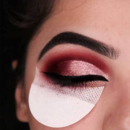 Shaperz Eye Shadow Shields Moon Shaped Precision for Perfect Makeup Sheets (Pack of 8) Eyebrow Stencil