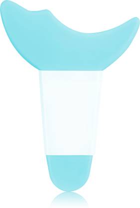Gleva 3 in 1 Multifunctional Eyelash Makeup Guard Tool (Blue) Eyebrow Stencil