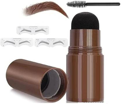 YAWI Best Eyebrow Makeup Kit - Eyebrow Stamper + 3Pcs Stencil + 1Pcs Brush Eyebrow Stencil