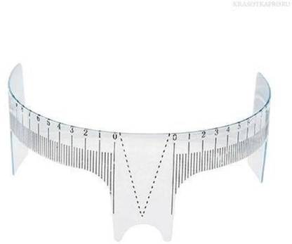 Aravli Eyebrow Ruler Head for Microblading Permanent Makeup Measure Head Eyebrow Stencil