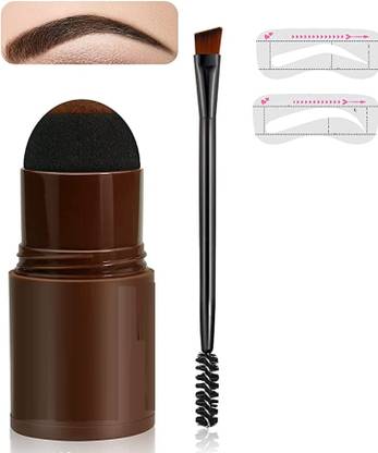 Latixmat Brow Stamp and Shaping Kit Waterproof,One Step Eyebrow Stamp Eyebrow Stencil