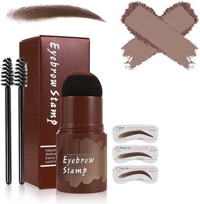 ADJD Eyebrow Stick /Browm Hair Liner + Eyebrow Stamper Eyebrow Stencil
