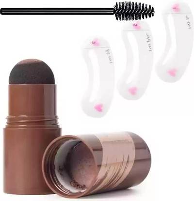 MISSLOOK THE BEST POWDER EYEBROW STAMP FOR WOMANS AND MENS BLACK Eyebrow Stencil