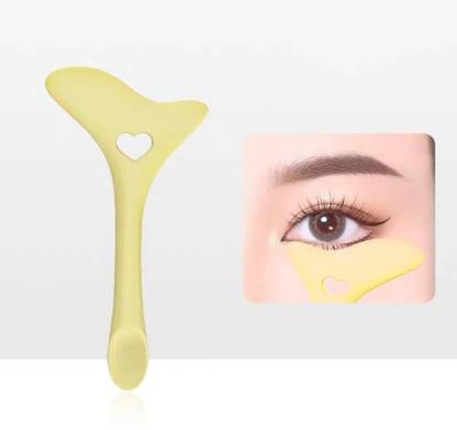 Rameja Eyeliner Stencils Winged Tip Eyeliner Aid Reusable Smoky Eyeshadow Makeup Tool Eyebrow Stencil