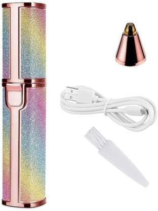 Taxila Portable 2 In 1 Flawless Eyebrow Remover and Pain less Hair Remover epilator Eyebrow Thread