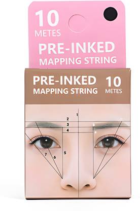 Globelle Mapping Thread for Eyebrow Marking Pre-Inked Eyebrow Thread