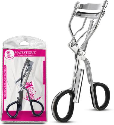 MAJESTIQUE Premium Eyelash Curler, Comfortable Grip & Non-Slip Handle - 1Pc/Multicolour