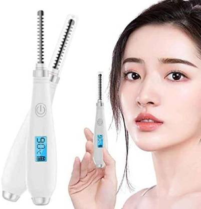 Aravli Electric Heated Eyelash Curler Portable Mini Silicone Warm Natural Eye Lash curl