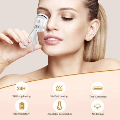 AARADHYAM Upgread Lasting Portable Lash Eyelash Curler for Women