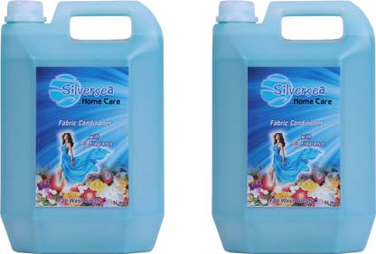 Silversea After Wash Liquid Fabric Softener - For Softness, Shine (10 ltr)