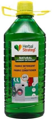 HERBAL STRATEGI Natural Fabric Wash Laundry detergent Skin & Baby Safe Non Toxic