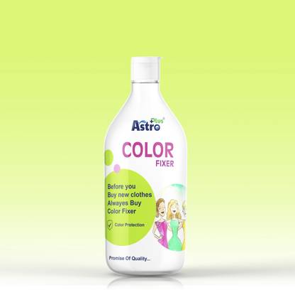 ASTRO PLUS+ Fabric Color Fixer,This Product WorksBest Silk,Cotton,Georgette Fabric Etc.500ml