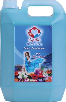 curific After Wash Liquid Fabric Softener & Long Lasting Freshness (5 ltr)