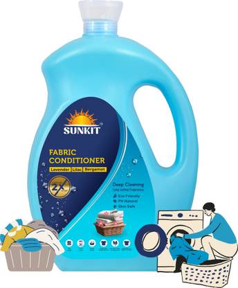 Sunkit Fabric Conditioner I Liquid Fabrics Softener with Long-Lasting Fragrance