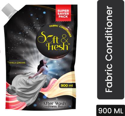 Soft & Fresh Vanilla Dreams after wash Fabric Conditioner increase shine,softness & Freshness
