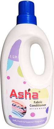 ASHA Fabric Conditioner 1 Liter Fabric Softener for Top & Front Load Washing Machine