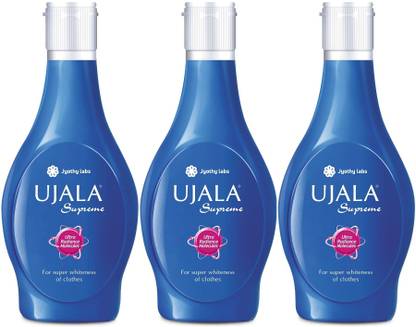 Ujala Supreme Fabric Whitener 250ML X 3 BOTTLE Fresh Fabric Whitener