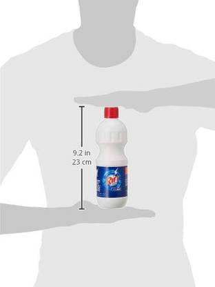 Rin Ala 490ml Fresh Fabric Whitener (Pack of 1) Floral Fabric Whitener