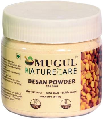 mugul Besan Powder Face Pack|For Glowing Skin whitening Boosten Collagen 250gm