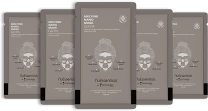 ZEROHARM NuEssentials Glow Melting Collagen Face Mask Sheet | 5 Pouches