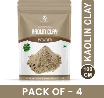 Wostoo Powder for Acne, Blackheads & Glowing Skin 100g (Pack of 4)
