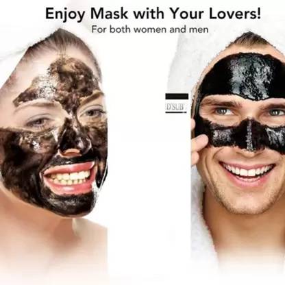 GABBU Best Charcoal Peel Off Face Mask for Acne and Wrinkles Combo