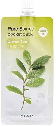 Missha Pure Source Pocket Pack Face Mask (Green Tea)