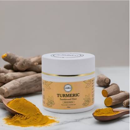 xahelu AYUSH Certified Turmeric Sandalwood Elixir Face Pack