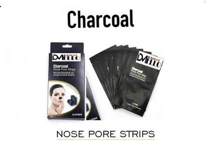 DMELLO Charcoal Nose Pore Strips ,Removes Blackheads and Unclogs Pores