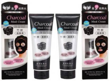 CHARCOAL MASK CREAM Mask Cream Deep Cleansing & Instant Glow and Anti-Blackhead Suction Mask Cream