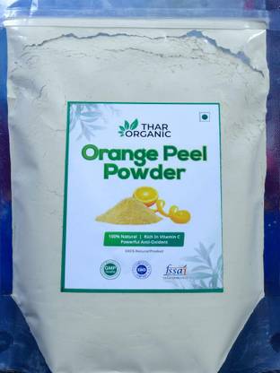 THARORGANIC Orange Peel Powder For Glowing Skin & Removing Pimple atc. (200G)