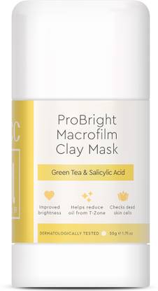 VLCC Clinic ProBright Macrofilm Clay Mask | Oil control & anti-pigmentation, matte finish