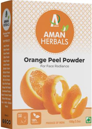 AMAN 100%Herbal Natural Orange peel face radiance powder