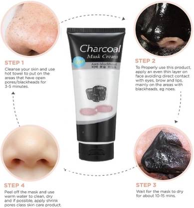 GFSU - GO FOR SOMETHING UNIQUE Blackhead Remover Peel Off Face Mask Oil-Control Nose Black Dots Mask Cream