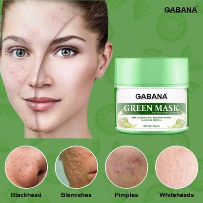 GABANA Green Face Mask with
