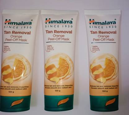 HIMALAYA Tan removal Orange Peel-off Mask 100 x3