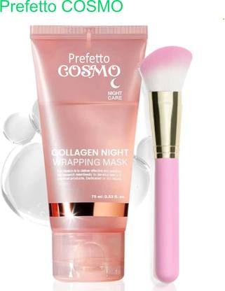 Prefetto COSMO Collagen Face Night Wrapping Peel-Off Mask Calm Bloom