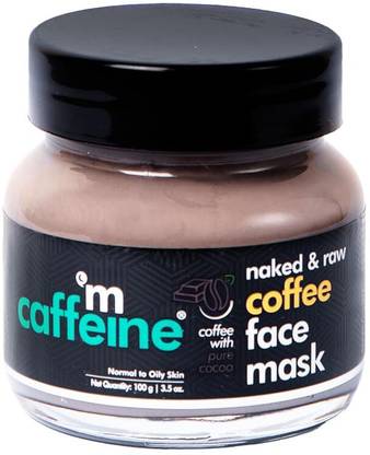 mCaffeine De Tan Coffee Face Pack Mask For Men & Women with Multani Mitti for tan removal